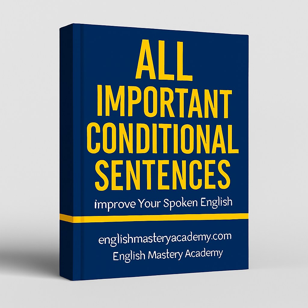 All Important Conditional Sentences – Master English Conditions with Ease by English Mastery Academy